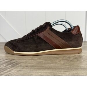 Fratelli Rossetti Brown Suede Low Top Lace-Up Casual Sneakers Shoes Mens 9
